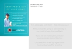 Pest Control Services Small Postcard