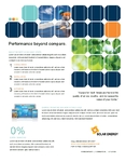 Solar Energy Sell Sheet