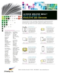 Printing Company Sell Sheet