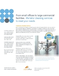 Commercial Office Cleaning Sell Sheet