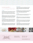 Wedding & Event Planning Sell Sheet